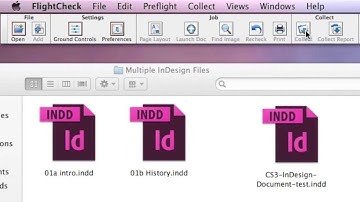 Package Multiple InDesign Files at Once and Compress Them