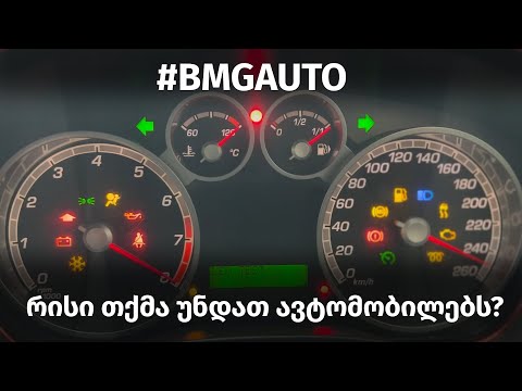\"მუნჯის ენა დედას ესმის\" - როგორ გავიგოთ ავტომობილების ენა?