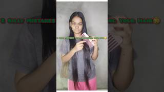 2 Silly Mistakes That Are Ruining Your Hair😳#haircare#haircareroutine#haircaretips#hairhacks#viral