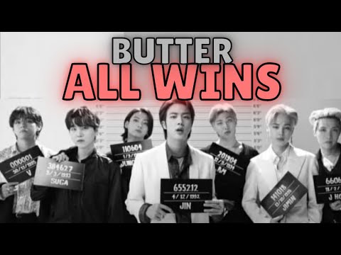 BTS "BUTTER" All Music Show Wins Compilation