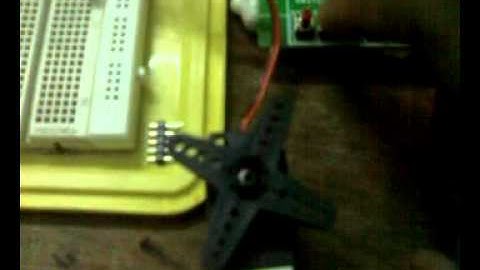(vs-2)servo Interface with 8051 micro controller and Gain used to LM324.mp4