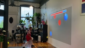 Soccer interactive wall