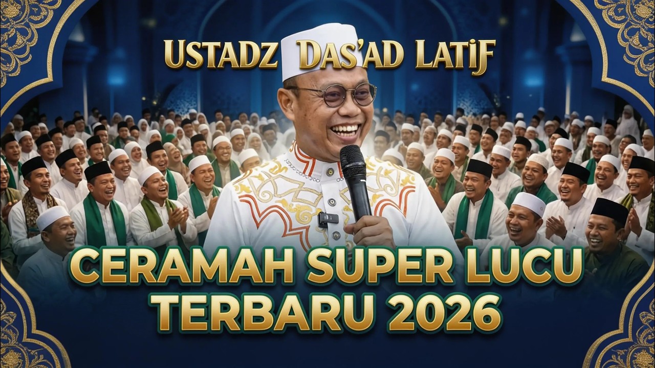 CERAMAH LUCU TERBARU USTADZ DAS'AD 2026, MENYAMBUT RAMADHAN #ceramahviral #ceramahlucu #ramadhan