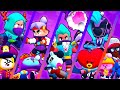 Анимации победы и поражения новых скинов. Brawl stars