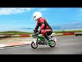 We raced the worlds smallest motorbikes