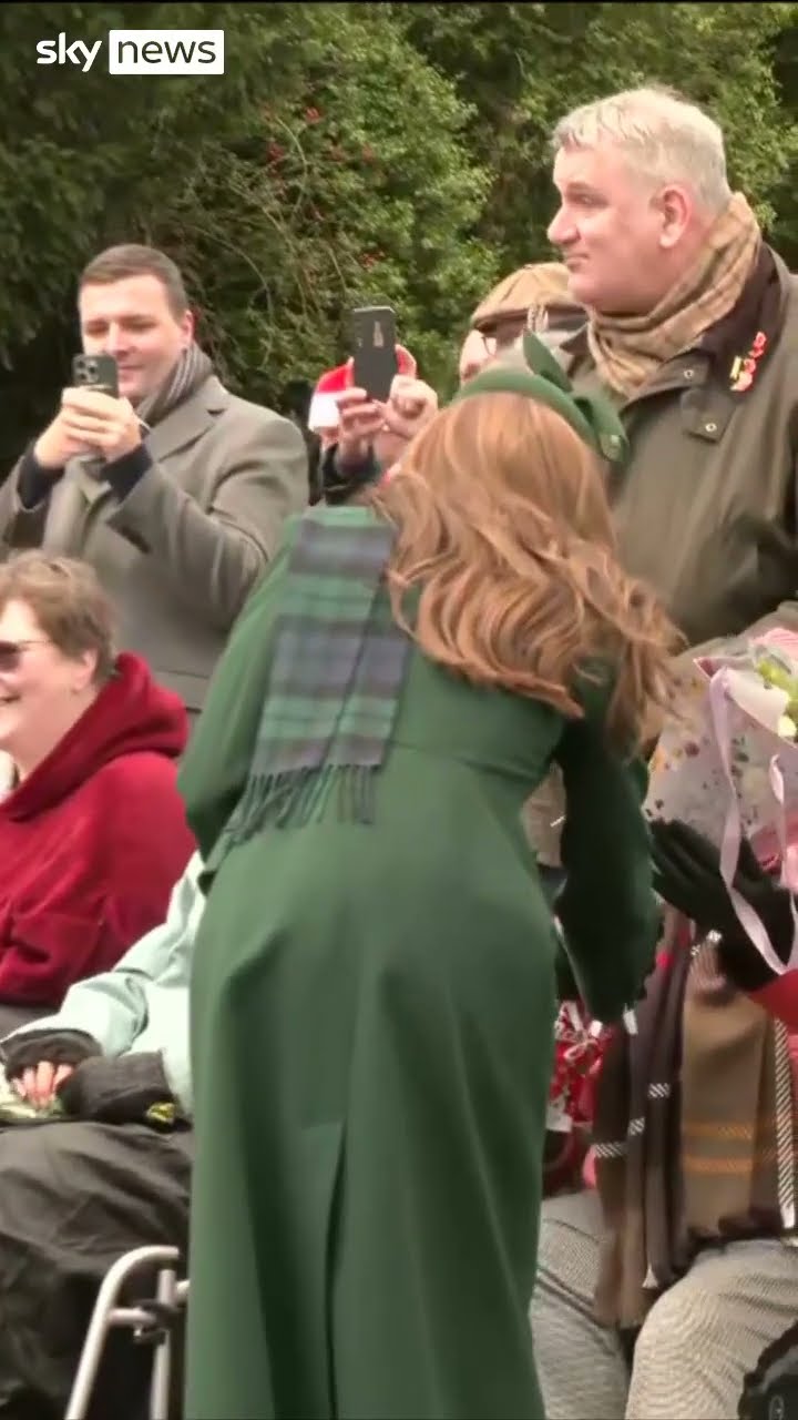 Royal Family speak to supporters