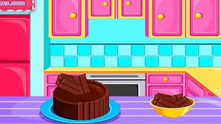 Fazendo bolo de chocolate - Candy Cake Maker Game - Jogos de fazer bolos screenshot 4