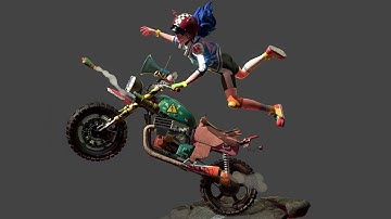 M35C4L1N3 - 3D turntable