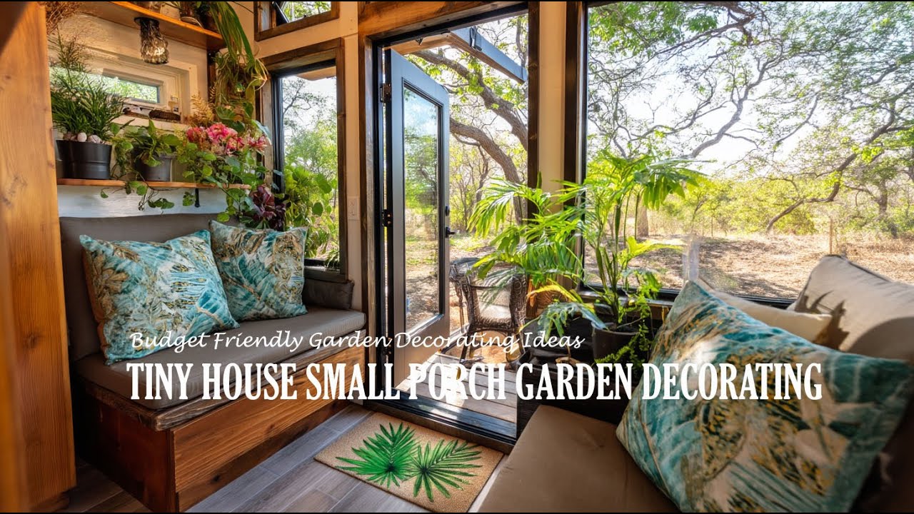 Photo inspiration: Budget Friendly Small Porch And Indoor Garden Decorating Ideas For Photo Inspiration