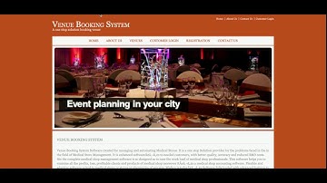 Venue Booking System | Java JSP Servlet Project Tutorial | Java JSP CRUD Project