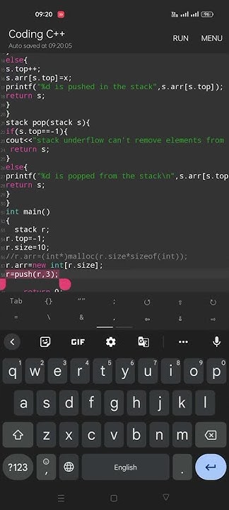 Stack implementation using Array - YouTube