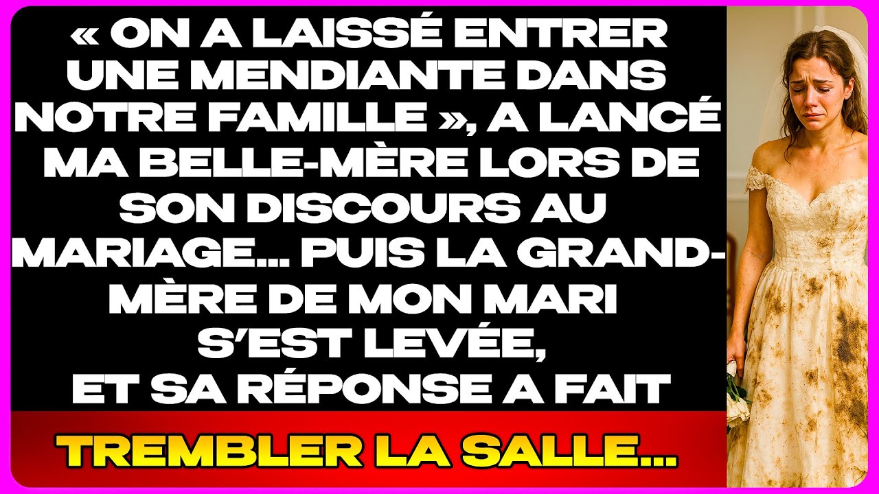 Ma Belle-Mère M’a Traitée De Mendiant Devant Tous… Mais Sa Grand-Mère A Pris Le Micro…