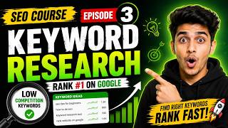SEO Full Course Episode 3 | Keyword Research Masterclass 2026