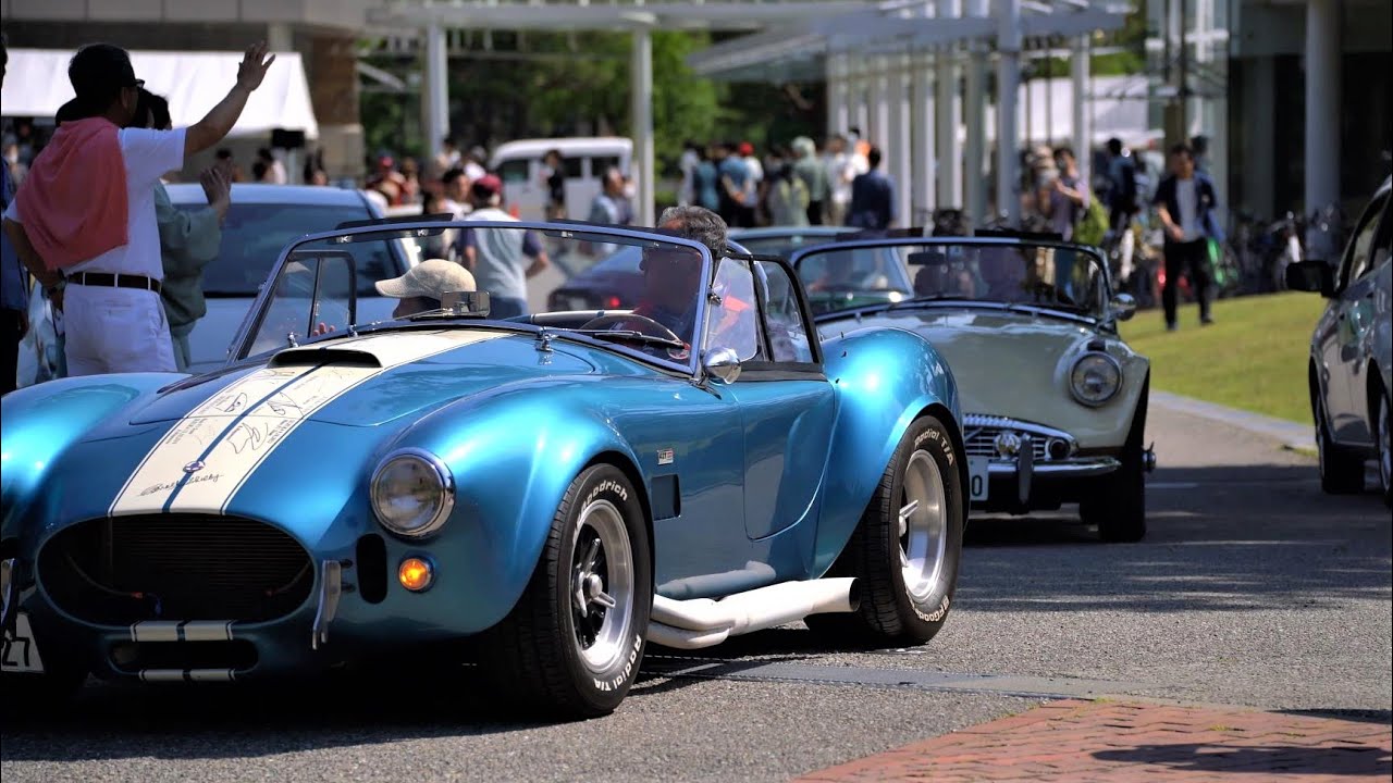 旧車イベント百万石金沢クラシックカーフェスティバル（退場の様子