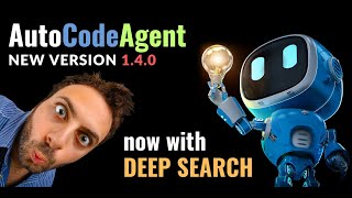 Famous Deep Research - but Open Source and Code Explained! AutoCodeAgent vers. 1.4.0 with Deep Search Mode! Wealth