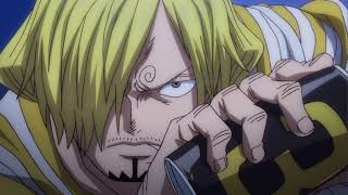 Sanji transforms! germa double six stealth black!