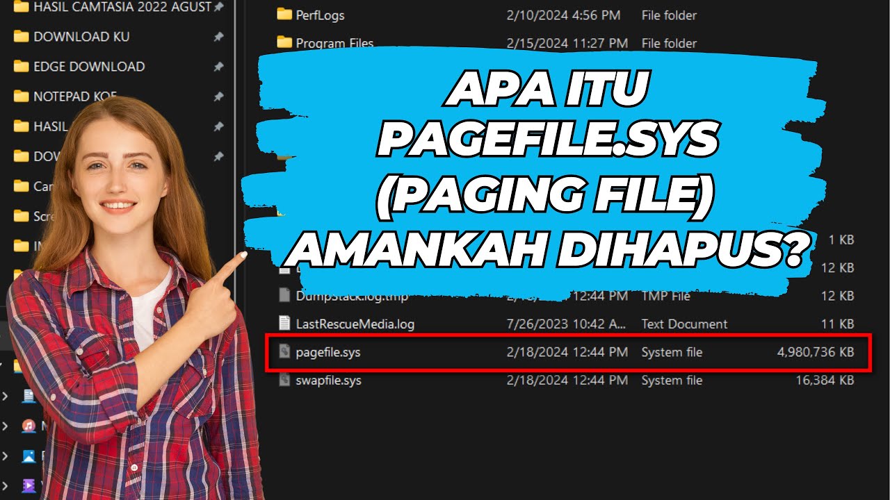 File Pager Apa itu Pagefile.sys (Paging File) Yang Besar Ukurannya? Amankah ...