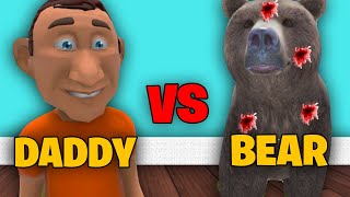Daddy Fights The Scary Bear... Whos Your Daddy?