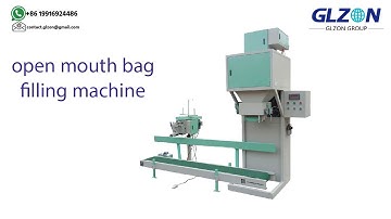 Open Mouth Bag Packing Machine–Automatic Bagging and Sealing System #automation