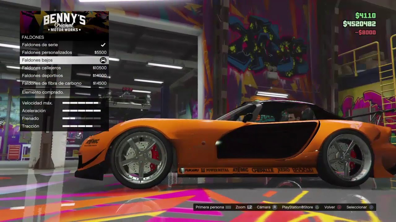 Como Hacer El Coche De Han En GTA V Online / Mazda RX-7 De Rapidos Y ...