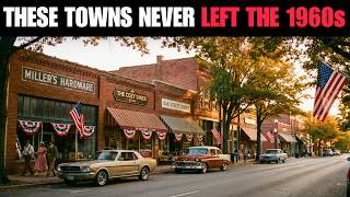 9 Towns In the USA Where the 1960s Never Ended — Same Streets, Same Shops, Same Neighbors