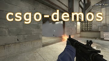 4k M4A4 SPRAYDOWN THROUGH SMOKE by CraawL [csgo-demos]