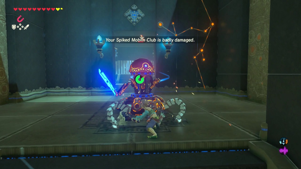 ZELDA BOTW: Power of Electricity - Kay Noh Shrine - Gerudo Canyon Stable