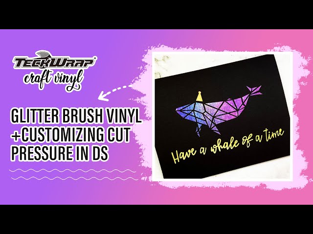 Glitter Brush Adhesive Vinyl– TeckwrapCraft