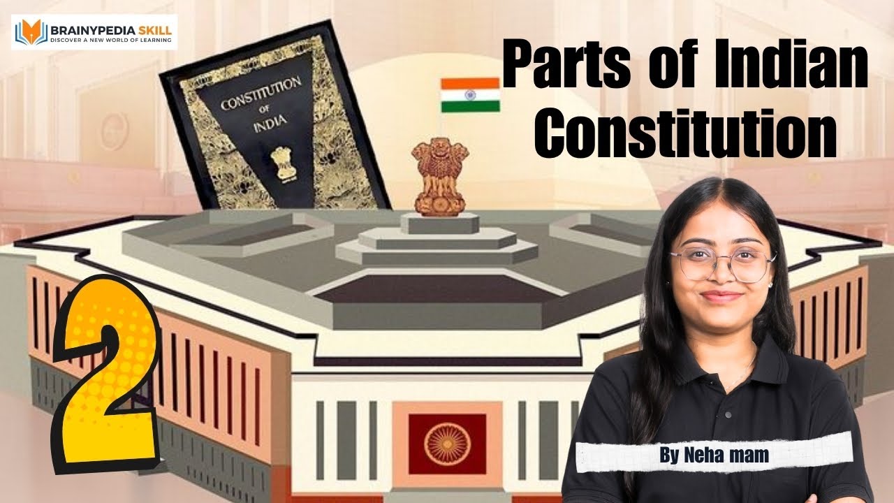 Trick to learn Parts of Indian Constitution by Neha #upsc #polity # ...