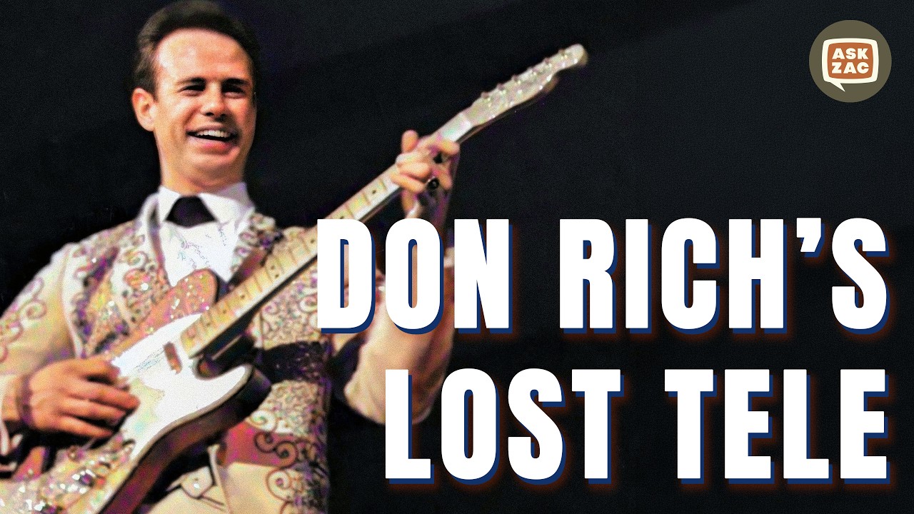 Don Rich, Buck Owens & the Gold Sparkle Telecaster That Vanished - Ask Zac 264