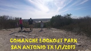 Comanche Lookout Park Hike San Antonio TX