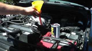 DIY proper oil change using BG products