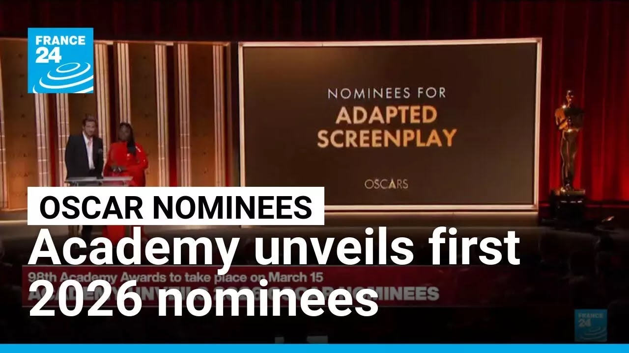 Academy unveils 2026 Oscar nominees • FRANCE 24 English