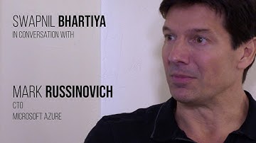 Evolution of Cloud: Mark Russinovich, CTO Microsoft Azure