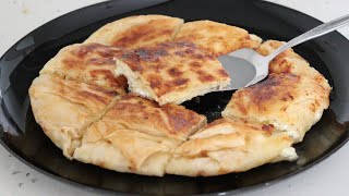 SU Böreği TADINDA Tavada KOLAY Börek SADECE 2 yufkayla Çok PRATİK Ve LEZZETLİ