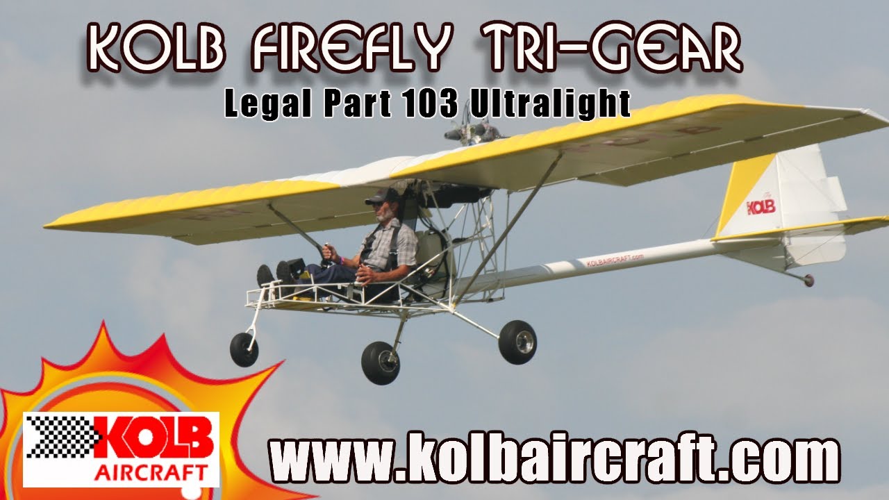 kolb firefly tri gear ultralight kolb firestar ss experimental plans for the kolb flyer