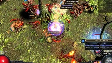 Path Of Exile Vaal Righteous Fire,Vaal Molten Shell Suicide Build 1.3.x