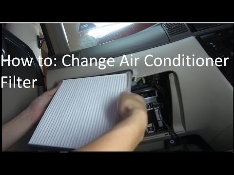 Videó: Van -e szűrője az autó légkondicionálójának?