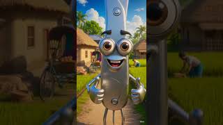 Talking Nail Cutter is Angry 😂✂️ | Funny AI Object Video #shorts