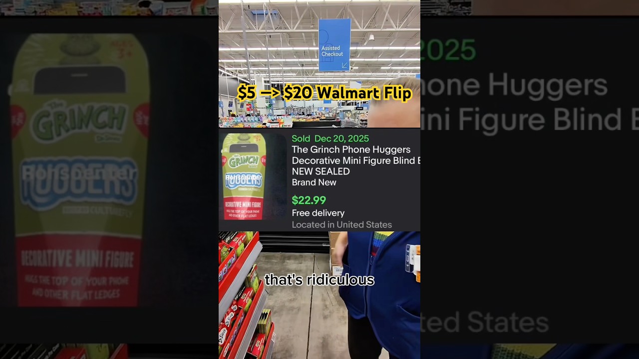 $5 to $20 Walmart Flip