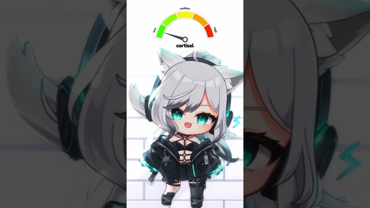 Low Cortisol Cat Dance ✅🐱 | #shorts #vtuber #vtuberclips