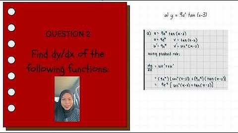 [MAT183 CALCULUS 1] Techniques of Differentiation | A4AS1202A