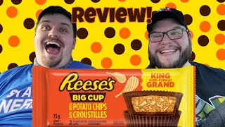 REESE'S BIG CUP WITH POTATO CHIPS REVIEW!