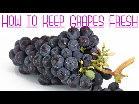 How to Keep Grapes Fresh
