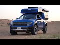 Ford f150 camper in the desert 4xoverland