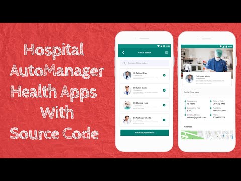 Admin panel with source code || How to make Hospital Auto Manager Health Apps in android studio