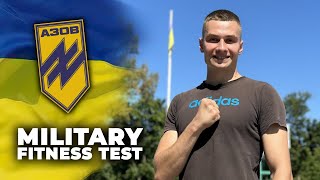 I Tried The Azov Brigade Fitness Test (Ukrainian Military)