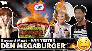 BEYOND BURGER - WIR TESTEN DEN MEGA BURGER (mit mirellativegal)