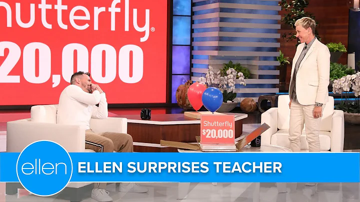 Ellen Meets Exceptional Teacher Pascual Cubero Soto