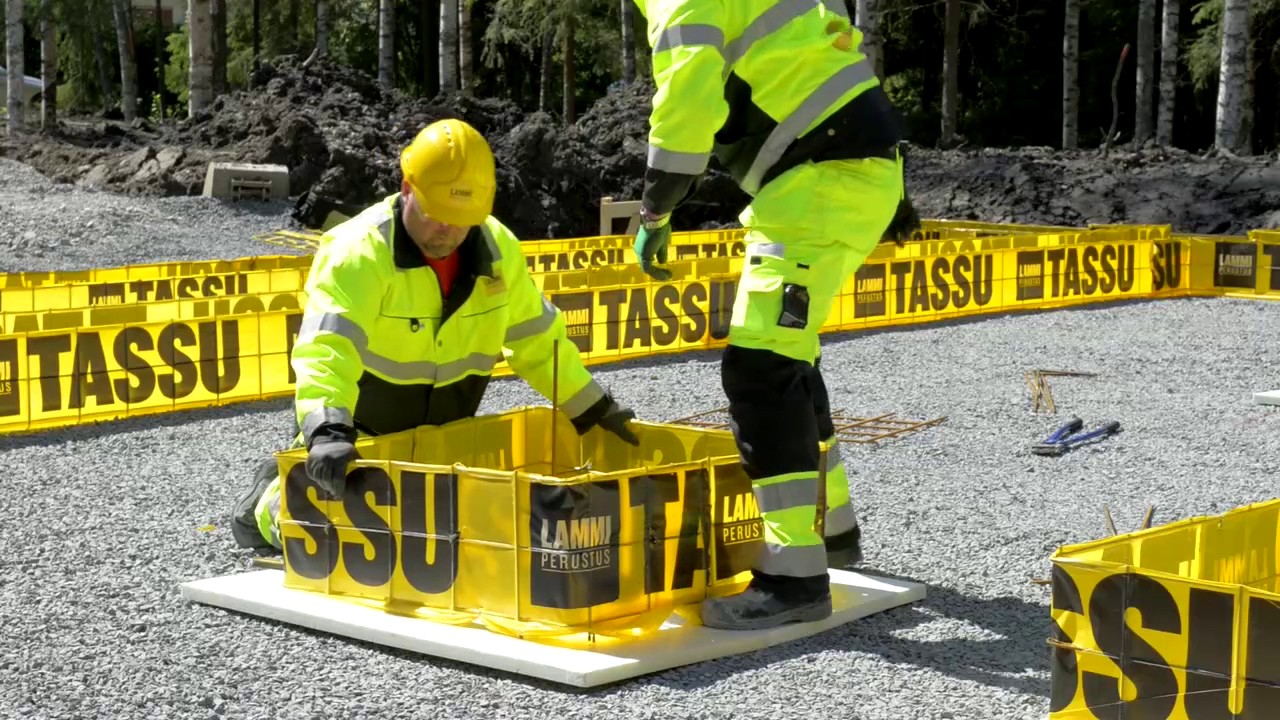 TASSU - gotowe szalunki ław i stóp fundamentowych